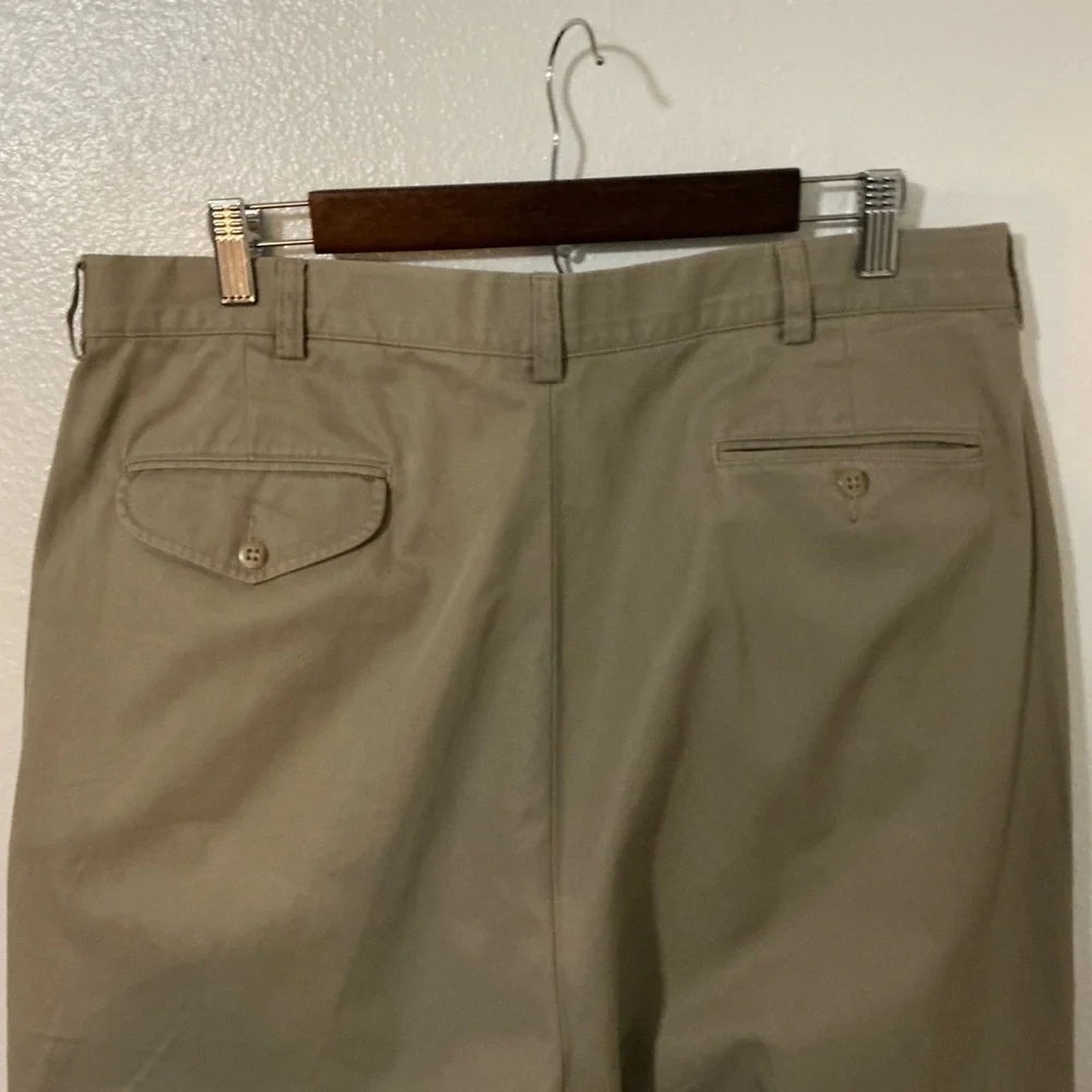 Polo Ralph Lauren Vintage Pleated Cuffed Khaki Chino Pants